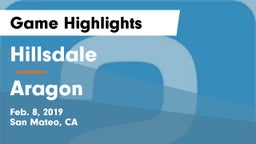 Hillsdale  vs Aragon  Game Highlights - Feb. 8, 2019