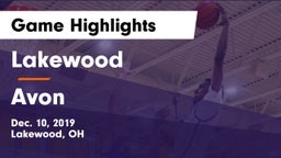 Lakewood  vs Avon  Game Highlights - Dec. 10, 2019