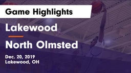Lakewood  vs North Olmsted  Game Highlights - Dec. 20, 2019