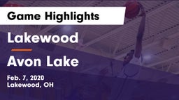 Lakewood  vs Avon Lake Game Highlights - Feb. 7, 2020
