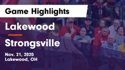 Lakewood  vs Strongsville  Game Highlights - Nov. 21, 2020