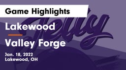 Lakewood  vs Valley Forge Game Highlights - Jan. 18, 2022