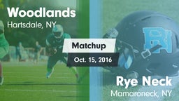 Matchup: Woodlands vs. Rye Neck  2016