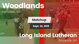 Matchup: Woodlands vs. Long Island Lutheran  2018