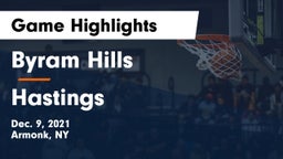 Byram Hills  vs Hastings  Game Highlights - Dec. 9, 2021