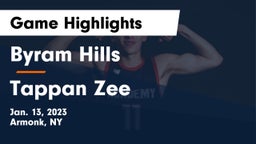 Byram Hills  vs Tappan Zee  Game Highlights - Jan. 13, 2023