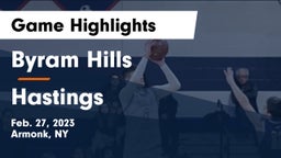 Byram Hills  vs Hastings  Game Highlights - Feb. 27, 2023
