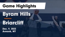 Byram Hills  vs Briarcliff  Game Highlights - Dec. 9, 2023