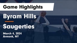 Byram Hills  vs Saugerties  Game Highlights - March 4, 2024