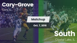 Matchup: Cary-Grove High vs. South  2016