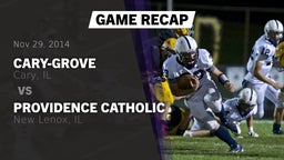 Recap: Cary-Grove  vs. Providence Catholic  2014