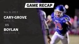 Recap: Cary-Grove  vs. Boylan  2013