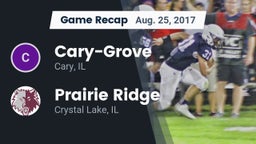 Recap: Cary-Grove  vs. Prairie Ridge  2017