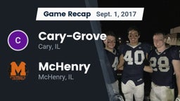 Recap: Cary-Grove  vs. McHenry  2017