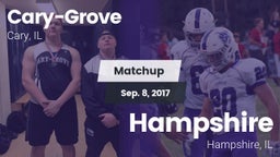 Matchup: Cary-Grove High vs. Hampshire  2017