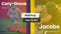 Matchup: Cary-Grove High vs. Jacobs  2017