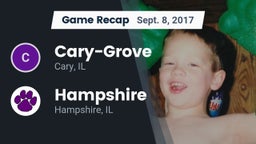 Recap: Cary-Grove  vs. Hampshire  2017