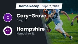 Recap: Cary-Grove  vs. Hampshire  2018