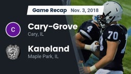 Recap: Cary-Grove  vs. Kaneland  2018