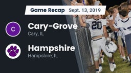 Recap: Cary-Grove  vs. Hampshire  2019