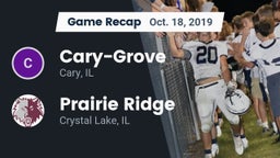 Recap: Cary-Grove  vs. Prairie Ridge  2019