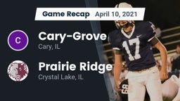 Recap: Cary-Grove  vs. Prairie Ridge  2021