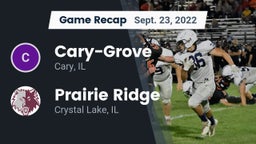 Recap: Cary-Grove  vs. Prairie Ridge  2022