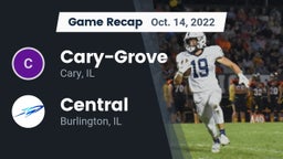 Recap: Cary-Grove  vs. Central  2022
