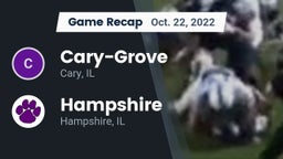 Recap: Cary-Grove  vs. Hampshire  2022