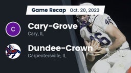 Recap: Cary-Grove  vs. Dundee-Crown  2023