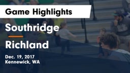 Southridge  vs Richland  Game Highlights - Dec. 19, 2017