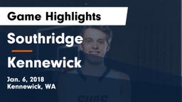 Southridge  vs Kennewick  Game Highlights - Jan. 6, 2018