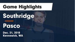 Southridge  vs Pasco  Game Highlights - Dec. 21, 2018