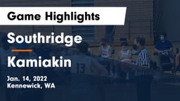 Southridge  vs Kamiakin  Game Highlights - Jan. 14, 2022