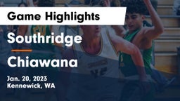 Southridge  vs Chiawana  Game Highlights - Jan. 20, 2023
