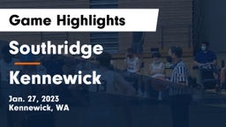 Southridge  vs Kennewick  Game Highlights - Jan. 27, 2023