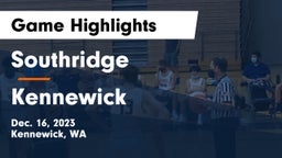 Southridge  vs Kennewick  Game Highlights - Dec. 16, 2023