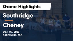 Southridge  vs Cheney  Game Highlights - Dec. 29, 2023