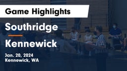Southridge  vs Kennewick  Game Highlights - Jan. 20, 2024