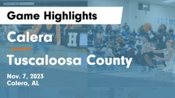 Calera  vs Tuscaloosa County  Game Highlights - Nov. 7, 2023