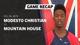 Recap: Modesto Christian  vs. Mountain House  2015