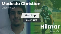 Matchup: Modesto Christian vs. Hilmar  2016