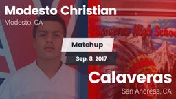 Matchup: Modesto Christian vs. Calaveras  2017