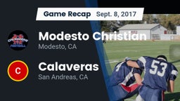 Recap: Modesto Christian  vs. Calaveras  2017