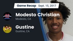Recap: Modesto Christian  vs. Gustine  2017