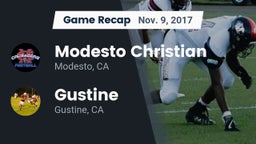 Recap: Modesto Christian  vs. Gustine  2017