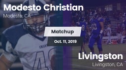 Matchup: Modesto Christian vs. Livingston  2019
