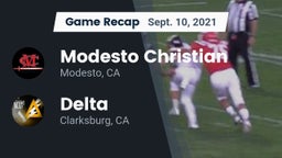 Recap: Modesto Christian  vs. Delta  2021