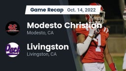 Recap: Modesto Christian  vs. Livingston  2022