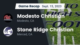 Recap: Modesto Christian  vs. Stone Ridge Christian  2023